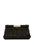 Dolce & Gabbana клатч с пайетками, черный - фото 3