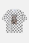 Футболка MOSCHINO TEDDY POLKA DOTS, White - фото 6