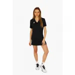 Платье Osaka V-neck tech, черный - фото 5