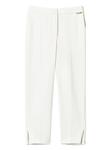 TWINSET Kids креповые брюки, белый - фото 2