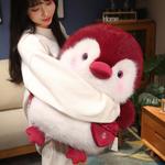 Очаровательные плюшевые куклы пингвины высота 50cm/65cm/80cm Happy Fish, синий - фото 6