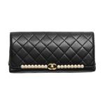Вечерняя клатч из овчины Women's Black CHANEL, Box(Set+Box) - фото