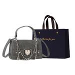 ZUONU Цепная сумка через плечо, Dark Gray - фото 2