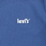 Платье Levi's для девочек из трикотажа в рубчик, True Navy - фото 3