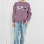 Толстовка унисекс Gap, фиолетовый - фото 2