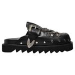 Мюли Aj1058 Toga Pulla черные кожаные - фото