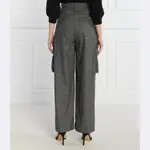 Брюки-Клеш с добавлением шерсти Pinko, серый - фото 3