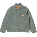 Levis Левис Полосатая куртка с карманом, Light Blue - фото