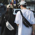 Футболка с набедренной сумкой через плечо унисекс белая XTEP - фото 8