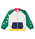 Хлопковый худи на молнии Bobo Choses, разноцветный - фото