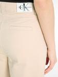Брюки бежевого цвета CALVIN KLEIN JEANS - фото 4
