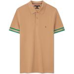 Tommy Hilfiger Поло мужское цвета хаки - фото 3