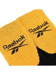 Носки R0454-SS24 (1 шт) Reebok, черный/желтый - фото 2
