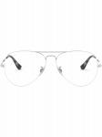 Ray-Ban очки-авиаторы, серебряный - фото