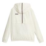 Куртка essentials solid windbreaker jacket 'white' Puma, белый - фото 2