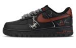 Nike Кроссовки для скейтбординга Air Force 1 Coverage Mid top, унисекс, черный - фото