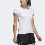 Футболка поло женская белая Adidas - фото 4