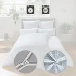 Двустороннее постельное белье , серое, 1x 135x200 см + 1x 80x80 см Erwin Müller - фото 5