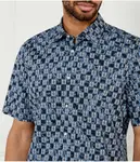 Рубашка Раш_2_м Regular fit Boss Orange, синий - фото 4