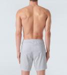 Полосатые плавки Sunspel, White Cool Blue Swim Stripe - фото 3