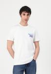 Футболка с принтом STACK BACK PRINT TEE Tommy Jeans, кремовый - фото 4