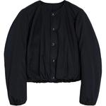 Lemaire Утепленная куртка-бомбер, Black - фото