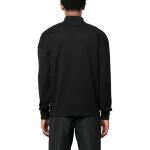 Поло с длинным рукавом Ferragamo, черный - фото 4