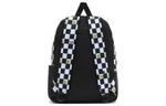 Vans SpongeBob, Collaboration Polyester Backpack Regular Unisex Black White Checkerboard - фото 4