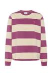 Толстовка Saint Tropez MAJSASZ, Red Violet Beige Block Stripe/Beige - фото 5