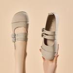 Туфли Мэри Джейн женские Gemeiq, коричневый - фото 10