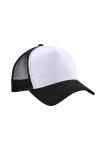 Кепка Snapback Trucker Beechfield, черный - фото