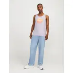 Футболка Jack & Jones Aruba Sunset, фиолетовый - фото 4