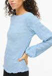 Блуза VILA PLAIN , Winter Sky/Blue - фото 4
