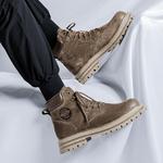 Мужские ботинки Cahhrrn X Martin Boot Men Beige Weishibangwei - фото 9