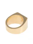Перстень с квадратной печаткой VETEMENTS, золотой - фото 4