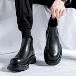 Ботинки Челси мужские черный Cachiotti - фото 6