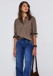 Блуза Street One Blouse, Braun/Brown - фото 4