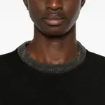 Мониле-детализированное макси-платье Brunello Cucinelli, черный - фото 7