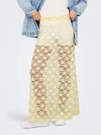 Макси юбка ONLY ONLJen, Light yellow - фото 2