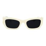 MIU MIU Солнечные очки с логотипом, White - фото 5