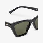 Солнцезащитные очки Velodrome из ацетата кошачьего глаза Le Specs, черный - фото 2