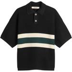 End. x About:Blank поло, черный - фото