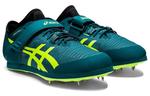 Кроссовки для прыжков в длину pro 3 Asics, зеленый - фото 3