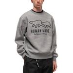 Свитшот мужской HUMAN MADE, серый - фото 4