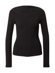 Лонгслив Gina Tricot, черный - фото