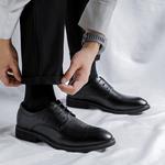 Черные туфли LUOMAIKE для мужчин - фото 5