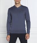 Джемпер мужской Tommy Hilfiger с кашемиром, индиго - фото