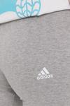 Леггинсы adidas, серый - фото 4