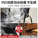 Комплект садовой мебели Baying, 2 стула Bordeaux, круглый стол, 80 см, стационарный, прозрачная столешница - фото 4