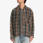 Рубашка на молнии Zayne Won Hundred, цвет bleached check - фото 2